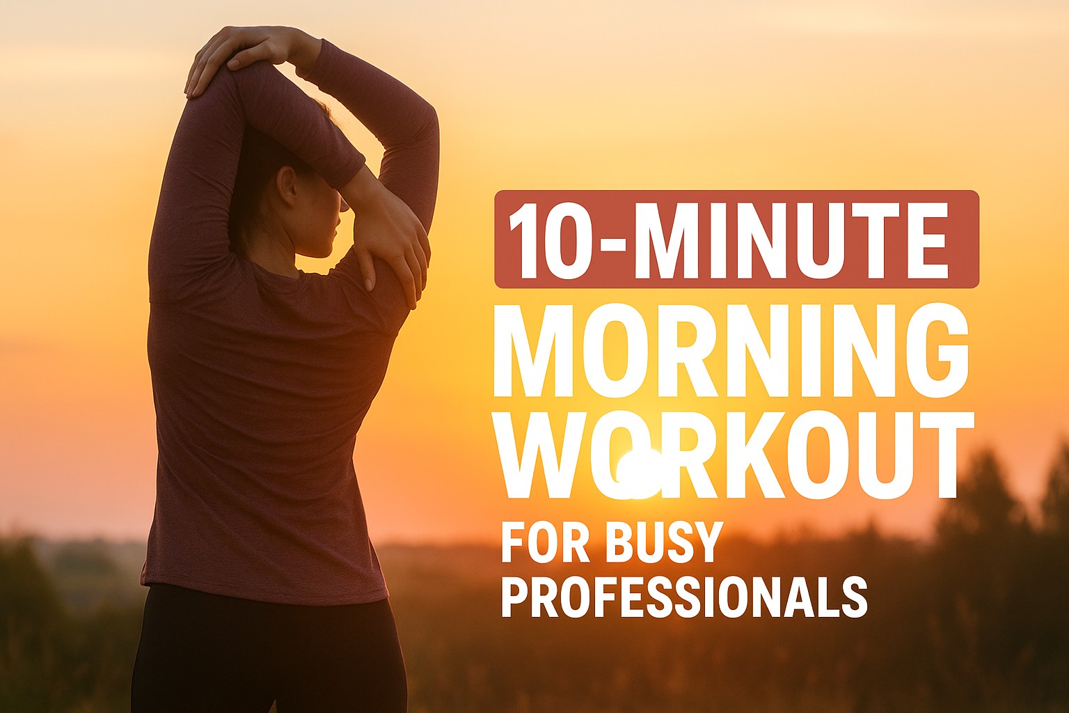 10-Minute Morning Workout for Busy Professionals